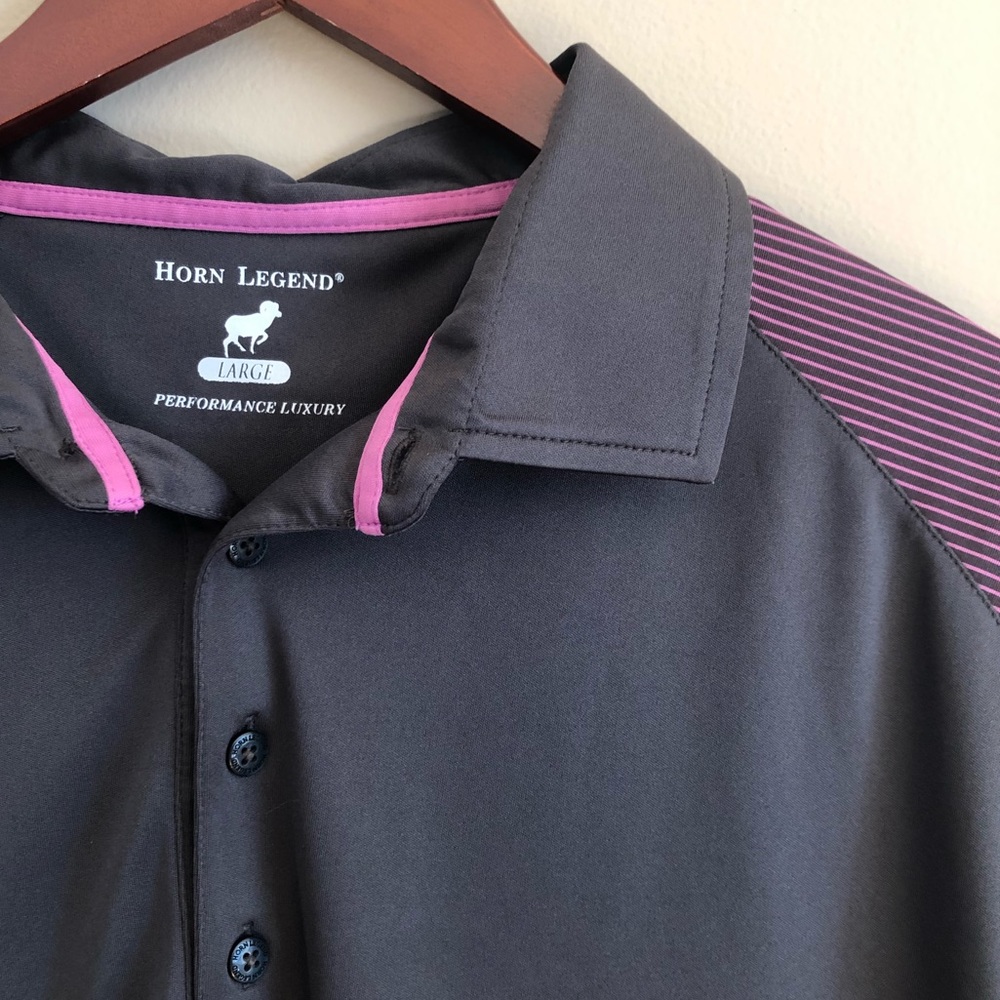 Horn Legend Performance Luxury Polo Shirt